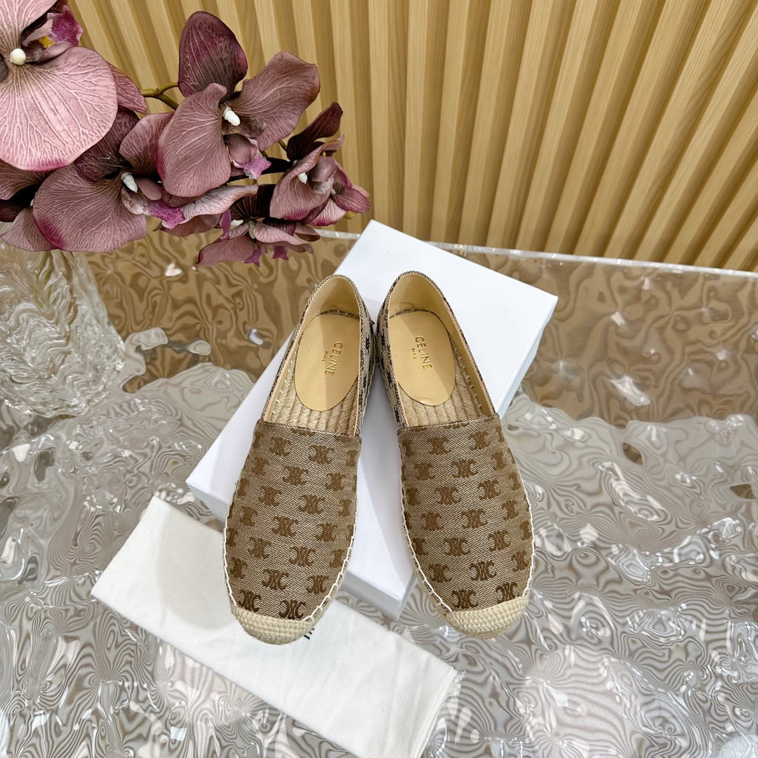 HIGHEST VERSION FISHERMAN SHOES SEPIA BROWN - 35