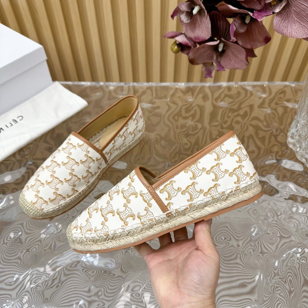 HIGHEST VERSION FISHERMAN SHOES WHITE CREAM - 35