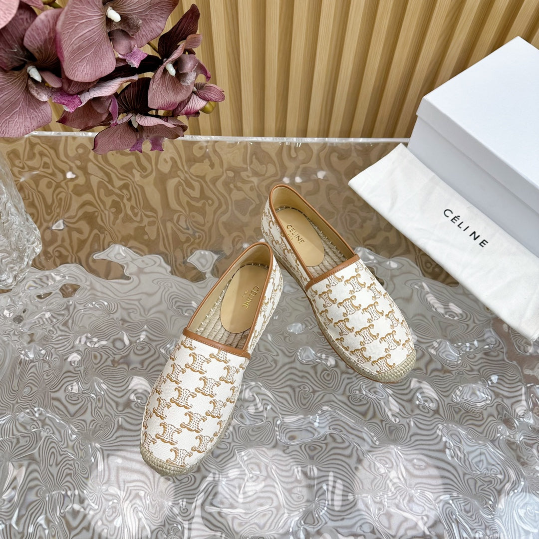 HIGHEST VERSION FISHERMAN SHOES WHITE CREAM - 35