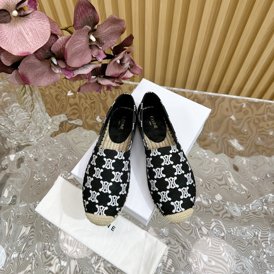 HIGHEST VERSION FISHERMAN SHOES WHITE BLACK - 35