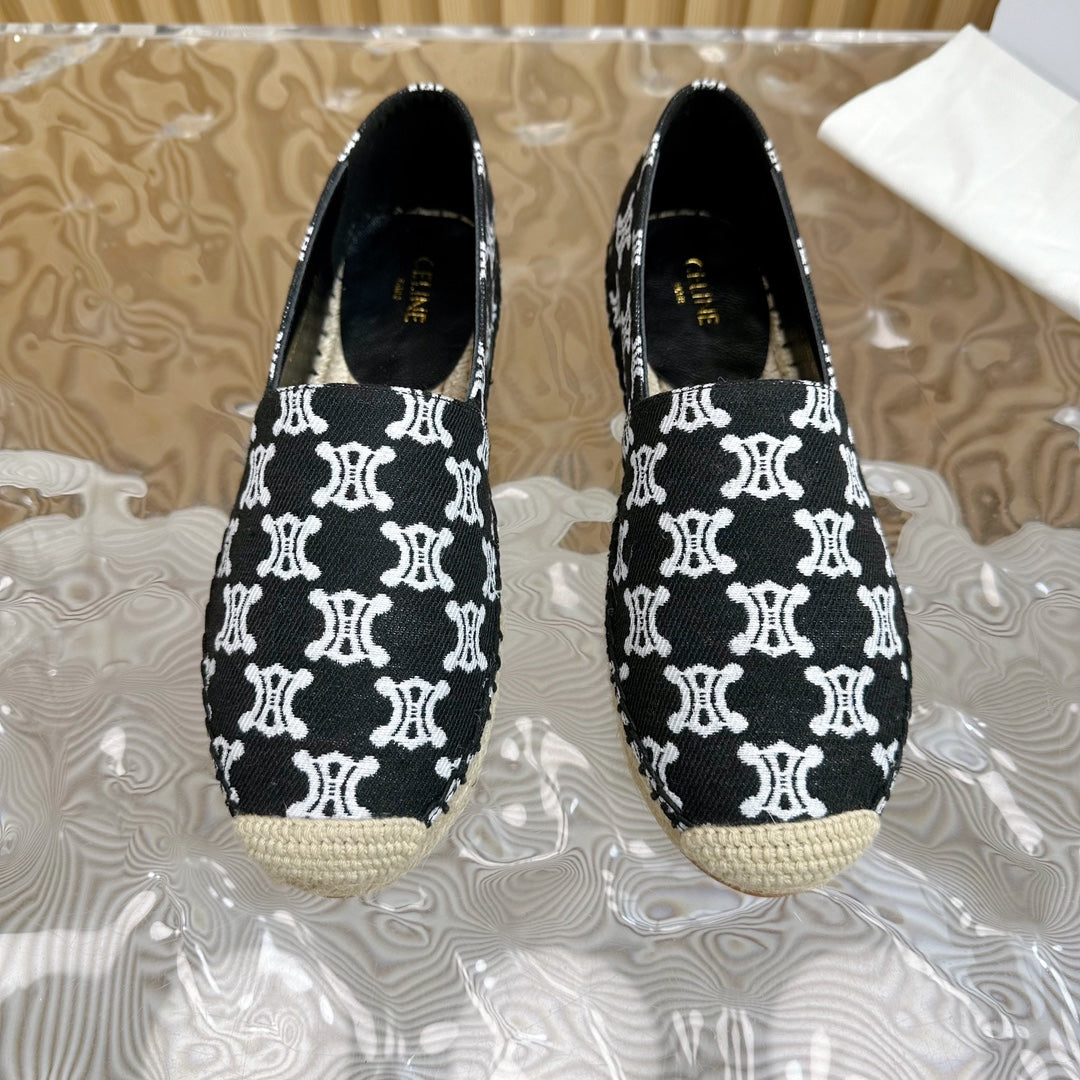HIGHEST VERSION FISHERMAN SHOES WHITE BLACK - 35