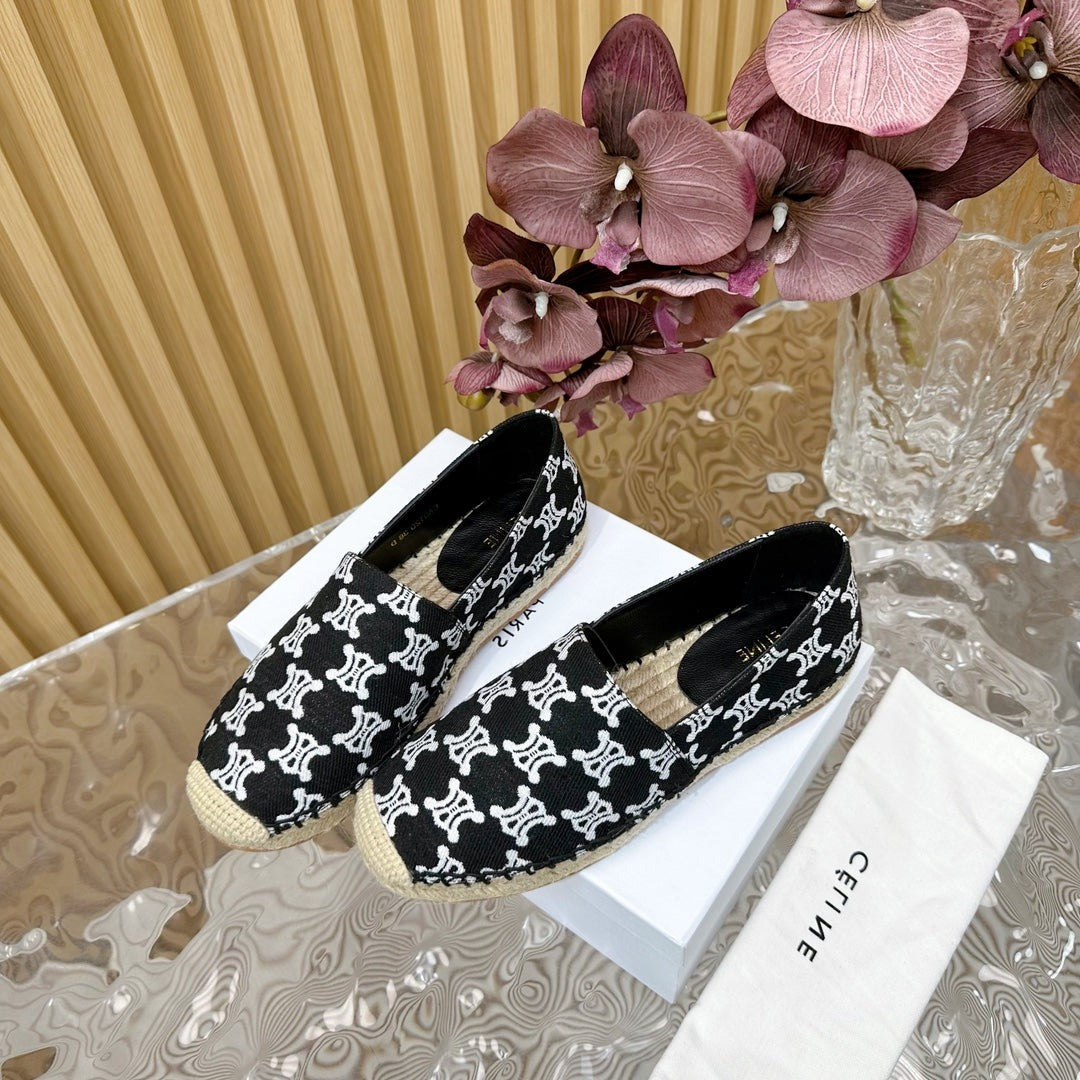HIGHEST VERSION FISHERMAN SHOES WHITE BLACK - 35