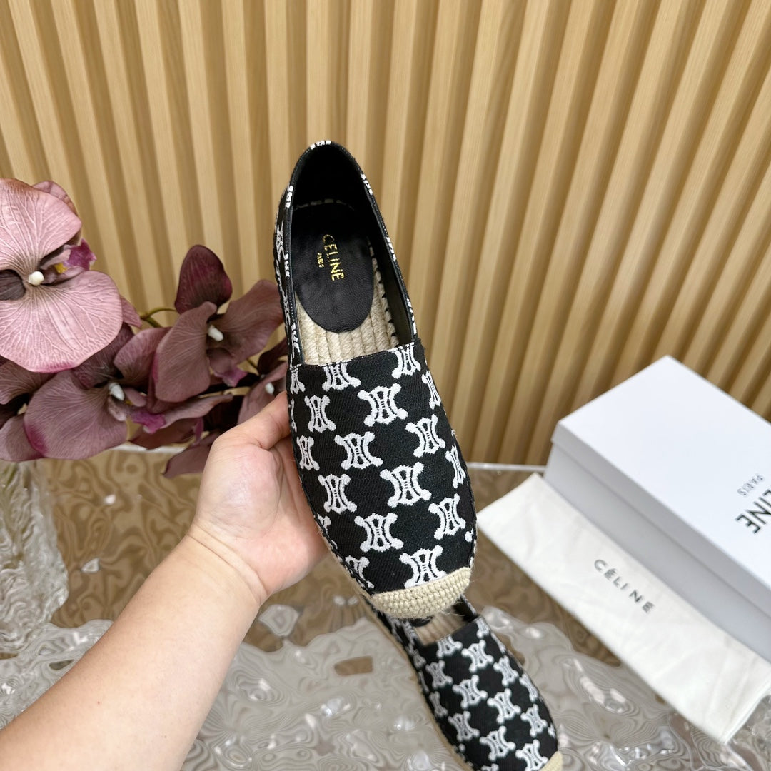 HIGHEST VERSION FISHERMAN SHOES WHITE BLACK - 35
