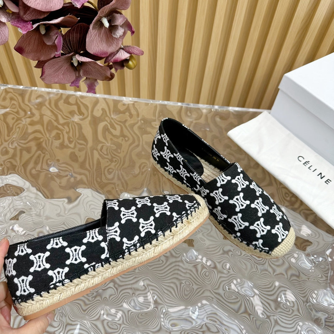 HIGHEST VERSION FISHERMAN SHOES WHITE BLACK - 35