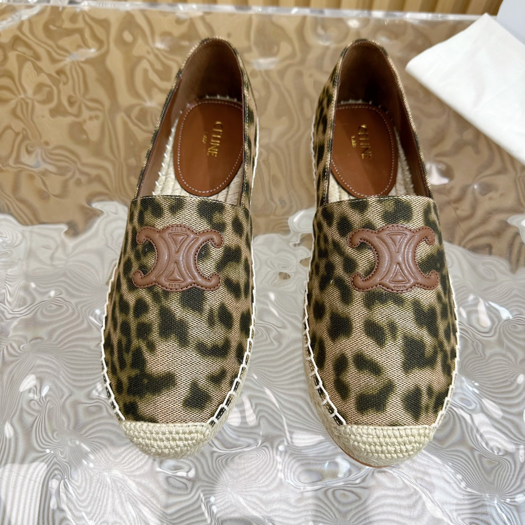 HIGHEST VERSION FISHERMAN SHOES LEOPARD PATTERN - 35