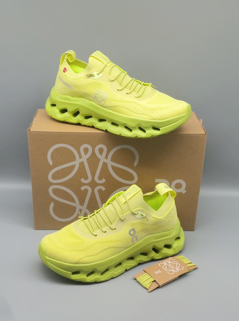 LW CLOUDTILT SNEAKER NEON GREEN POLYESTER - 36