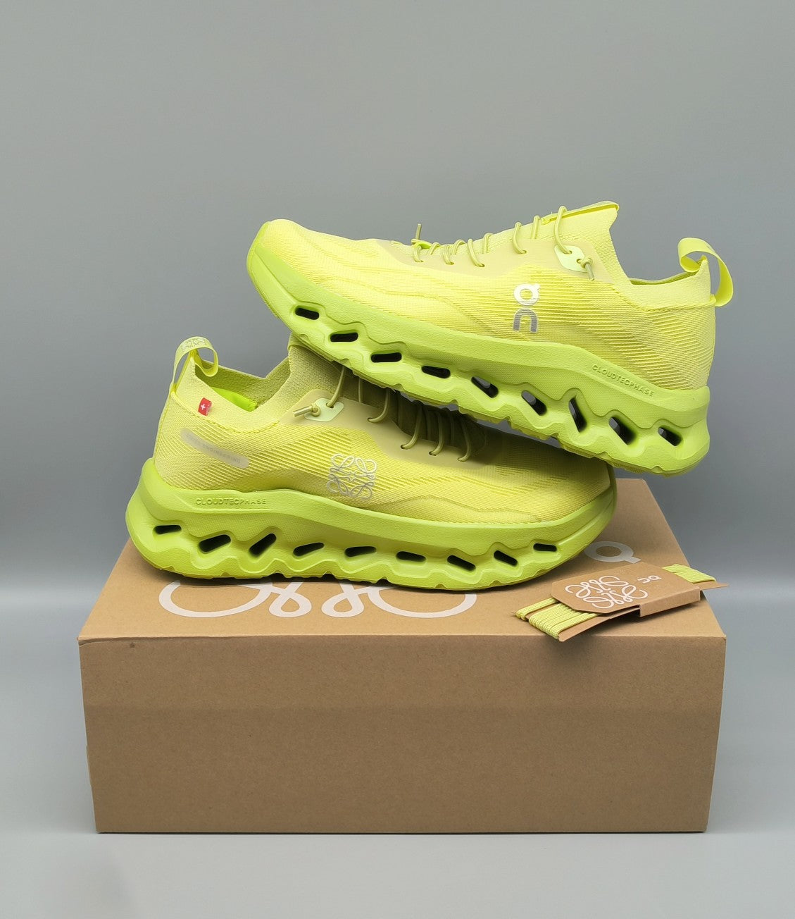 LW CLOUDTILT SNEAKER NEON GREEN POLYESTER - 36
