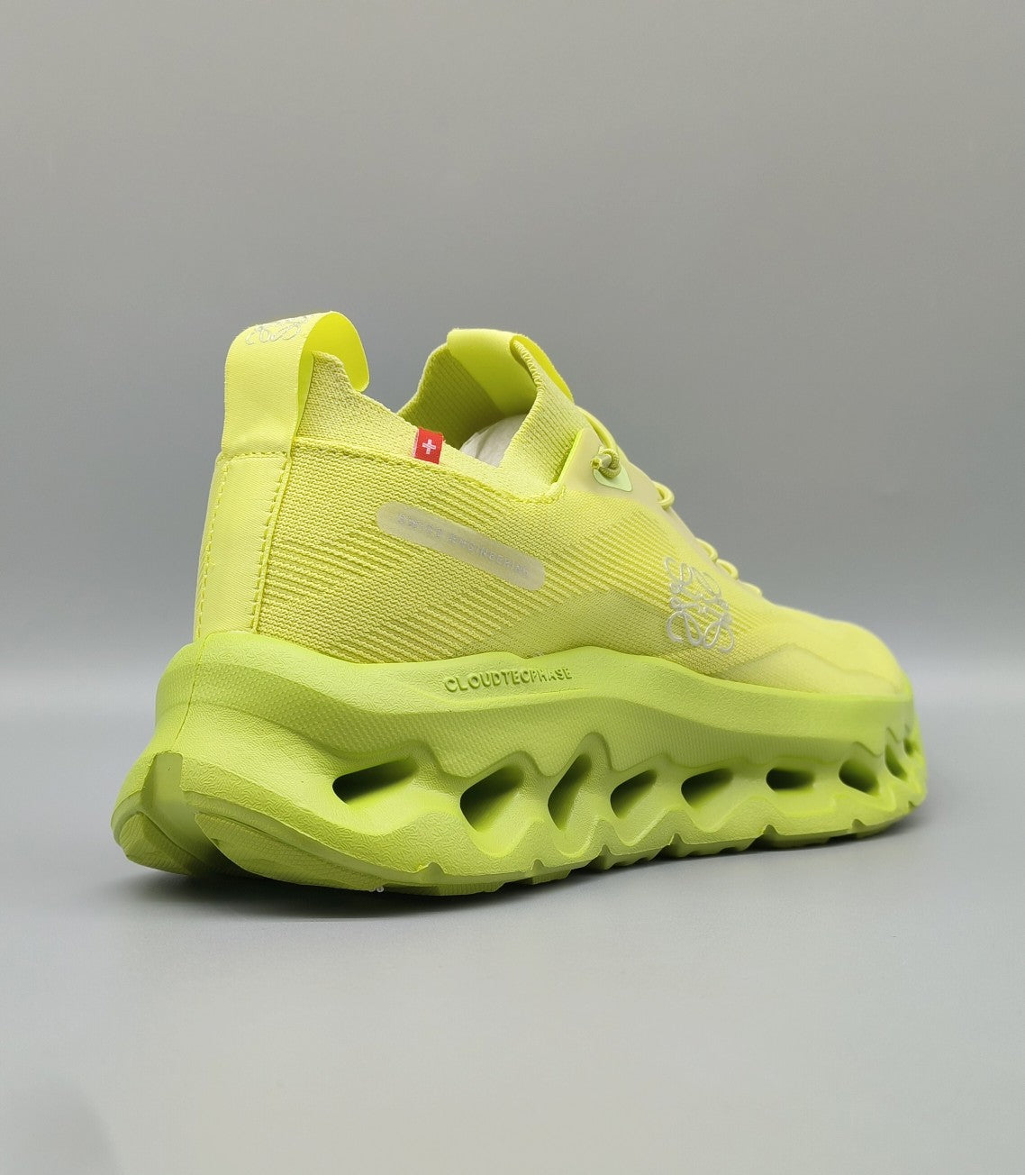 LW CLOUDTILT SNEAKER NEON GREEN POLYESTER - 36