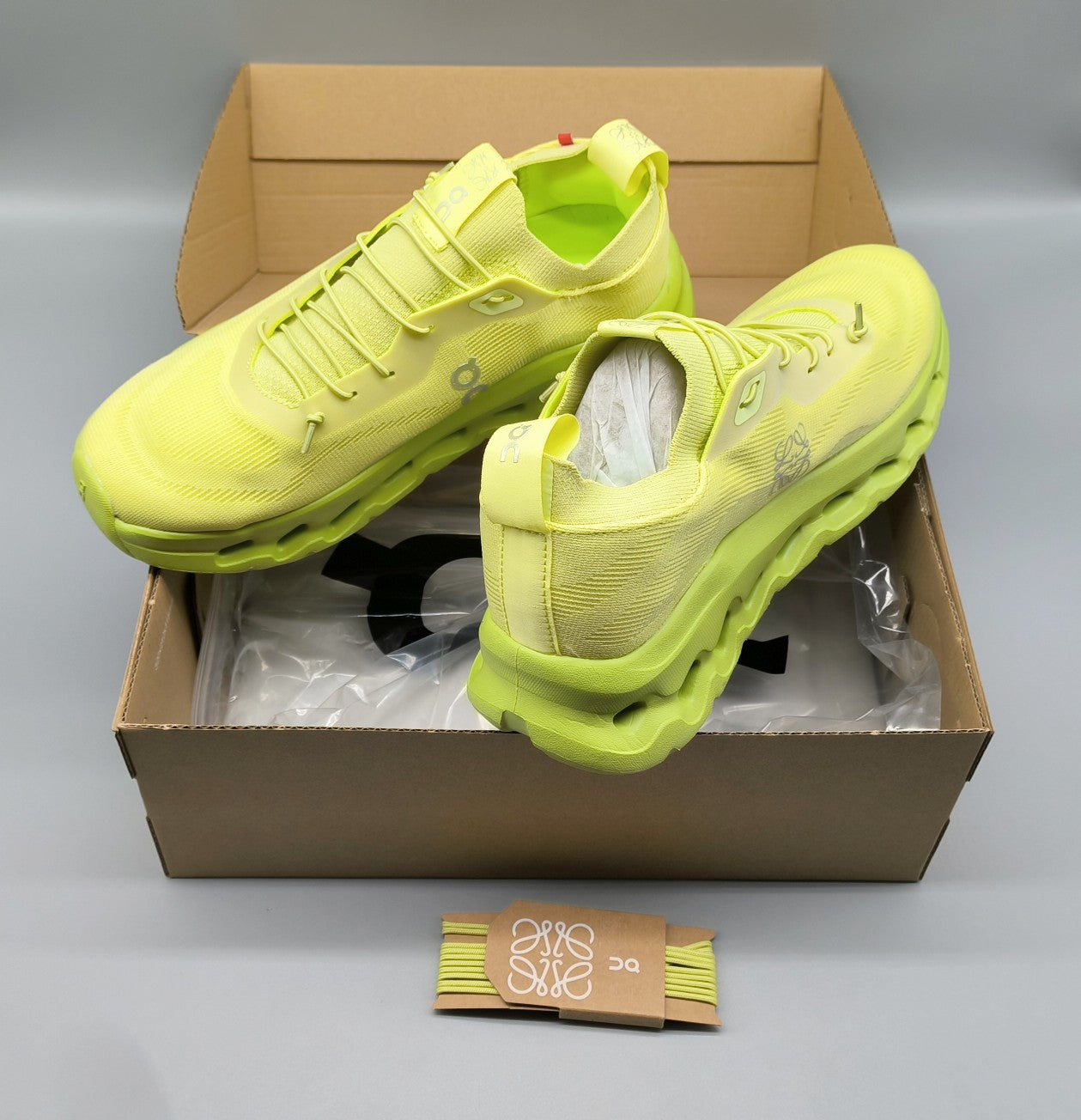 LW CLOUDTILT SNEAKER NEON GREEN POLYESTER - 36