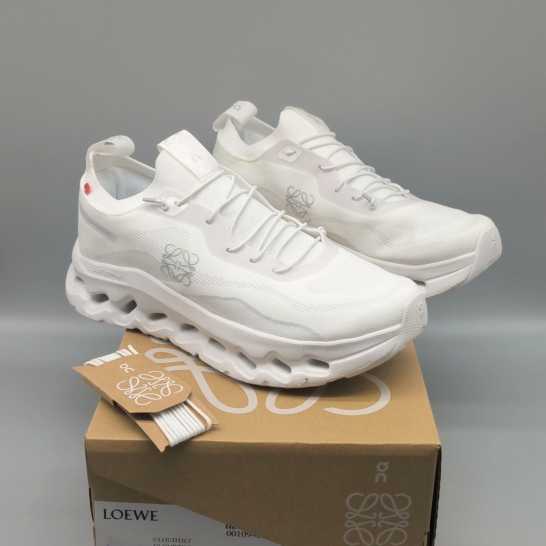 LW CLOUDTILT SNEAKER WHITE POLYESTER - 36