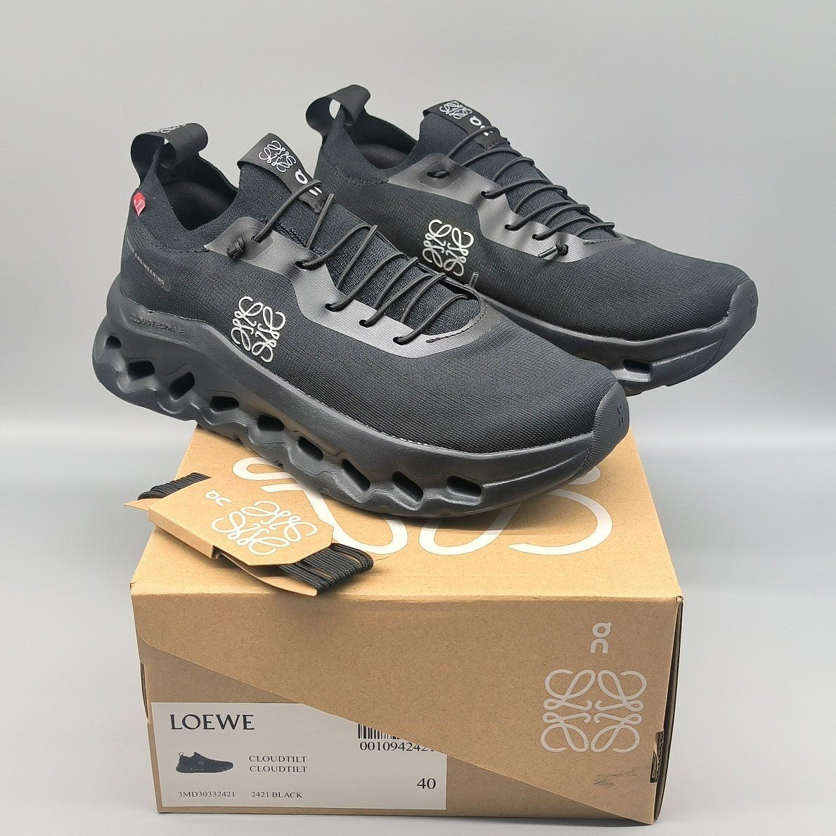 LW CLOUDTILT SNEAKER BLACK POLYESTER - 36