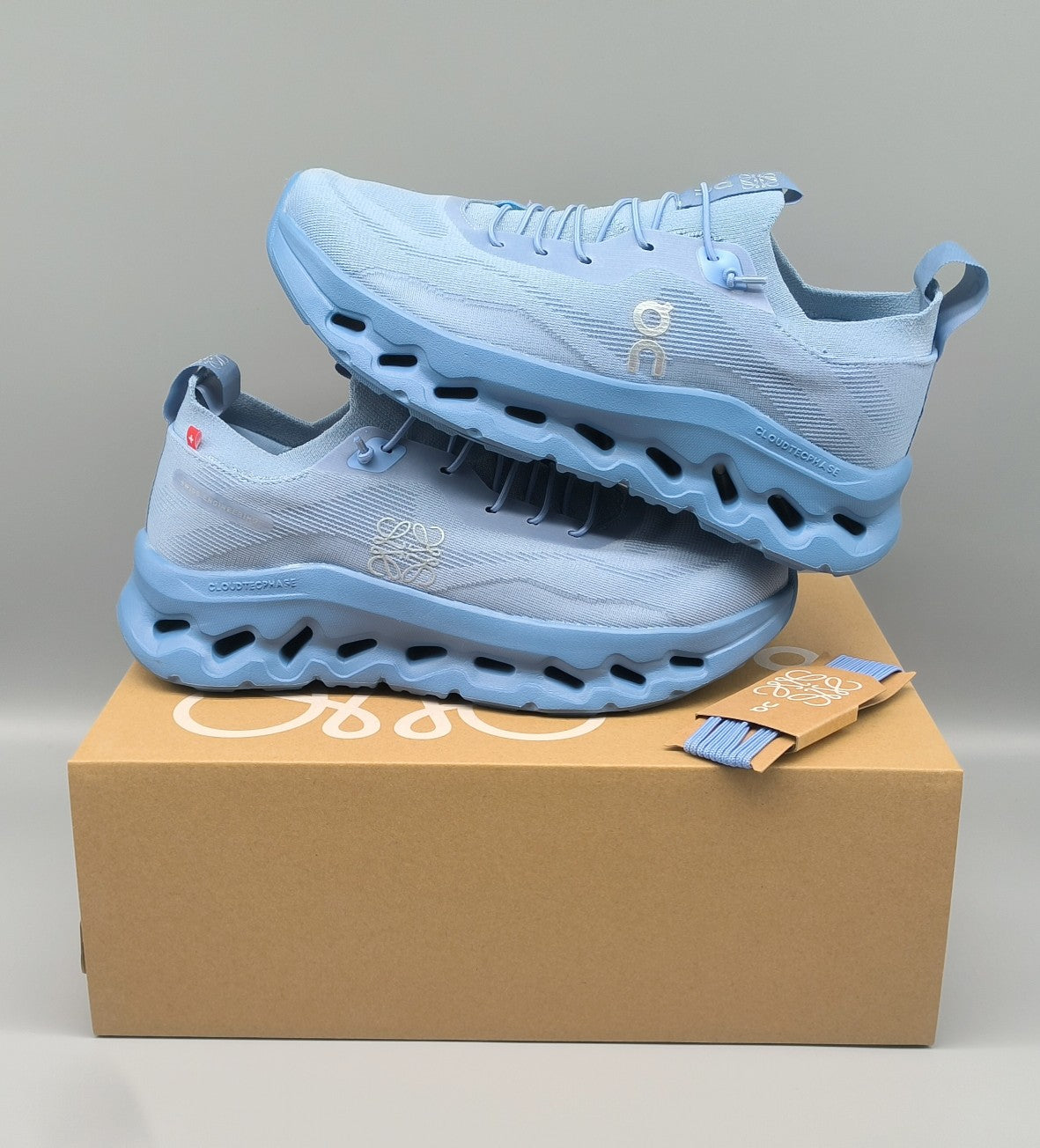CLOUDTILT SNEAKER IN BABY BLUE RECYCLED POLYESTER - 35