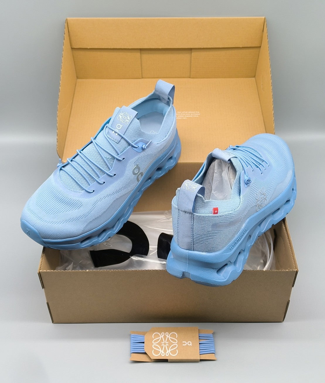 LW CLOUDTILT SNEAKER LIGHT BLUE POLYESTER - 36