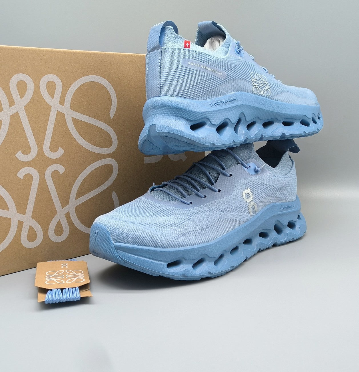 LW CLOUDTILT SNEAKER LIGHT BLUE POLYESTER - 36