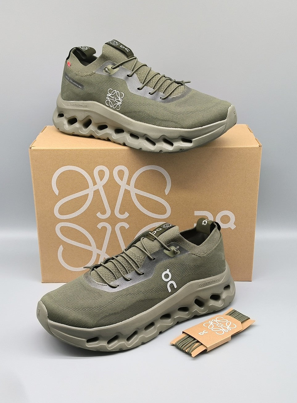 LW CLOUDTILT SNEAKER OLIVE POLYESTER - 36