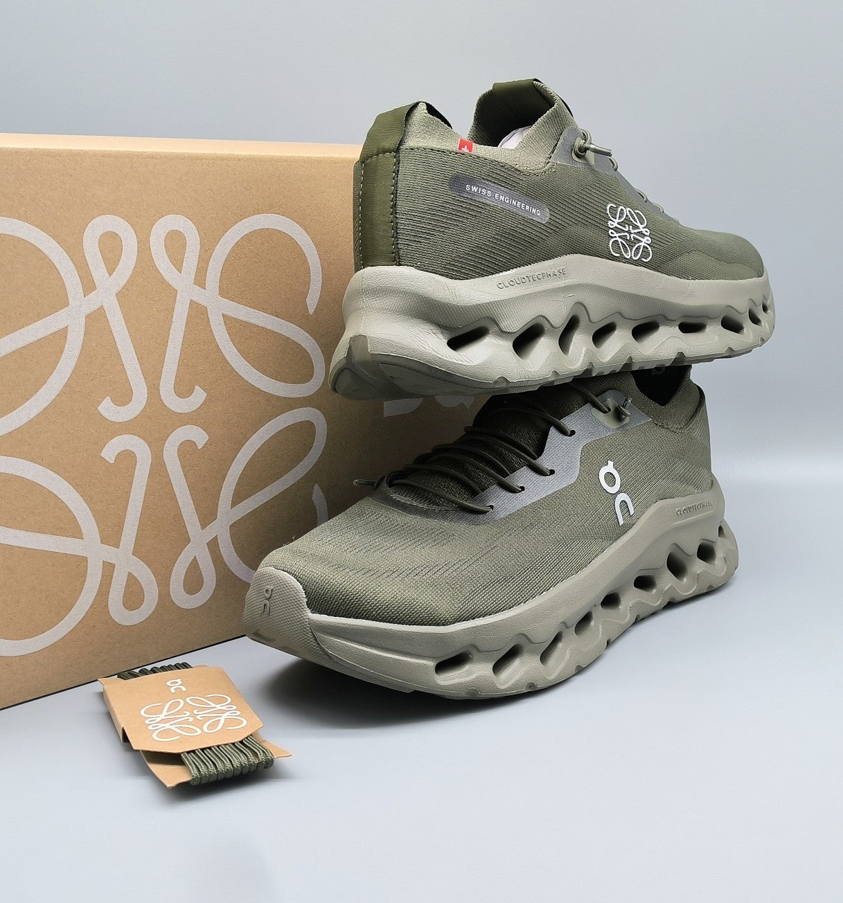 LW CLOUDTILT SNEAKER OLIVE POLYESTER - 36