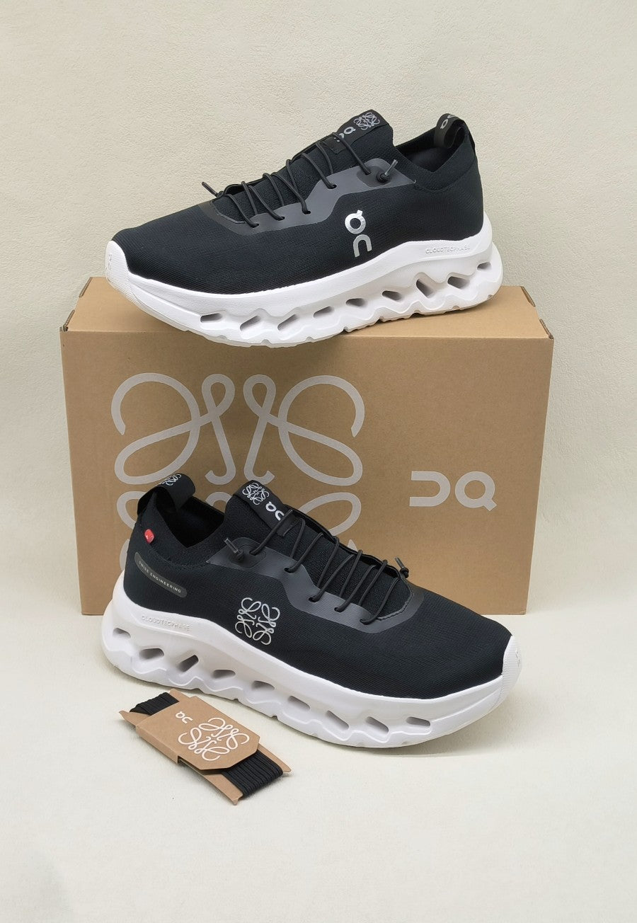 LW CLOUDTILT SNEAKER BLACK-WHITE POLYESTER - 36