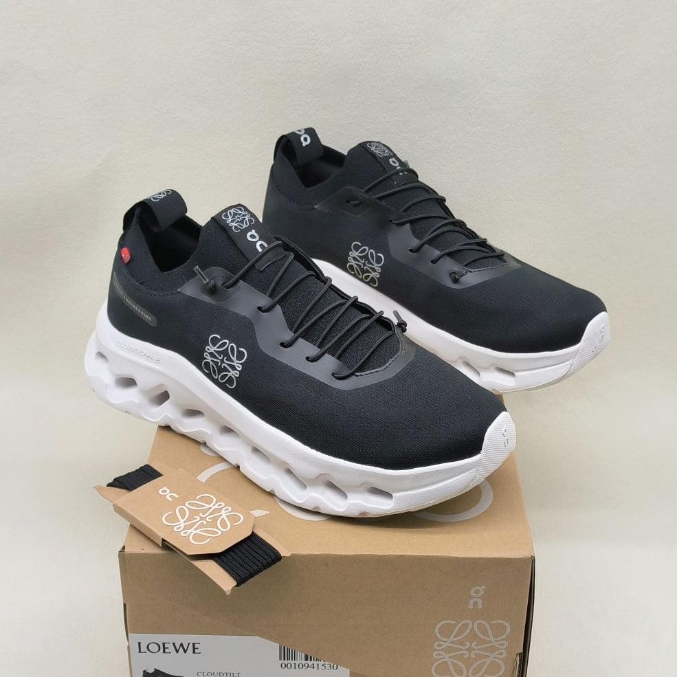 LW CLOUDTILT SNEAKER BLACK-WHITE POLYESTER - 36