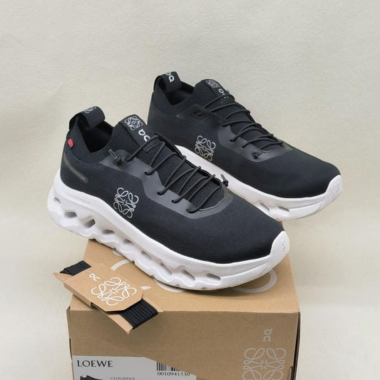 LW CLOUDTILT SNEAKER BLACK-WHITE POLYESTER - 36