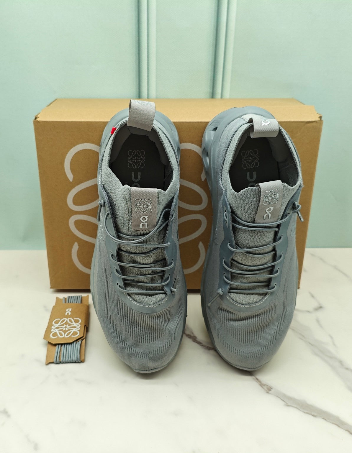 CLOUDTILT SNEAKER IN SAGE GREEN RECYCLED POLYESTER - 35