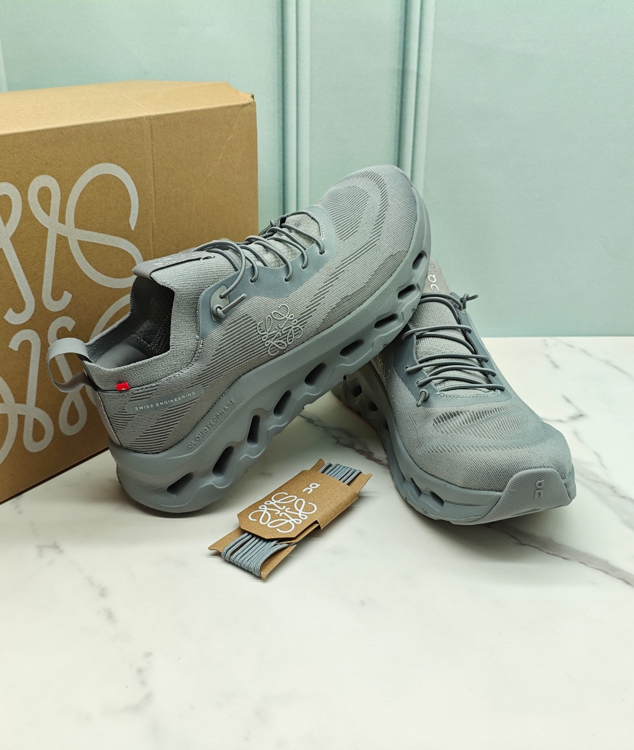 LW CLOUDTILT SNEAKER SAGE POLYESTER - 36