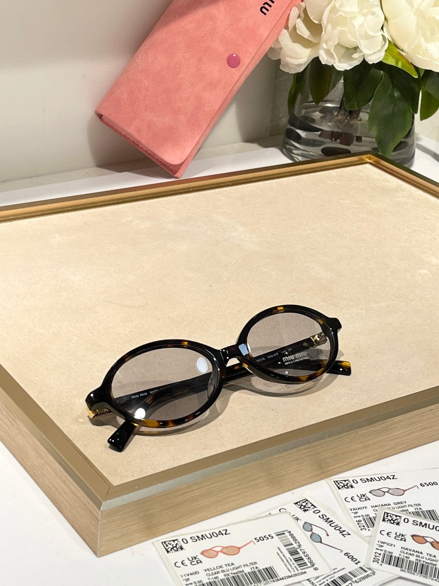 REGARD SUNGLASSES SMU04Z IN ACETATE - Havana Brown