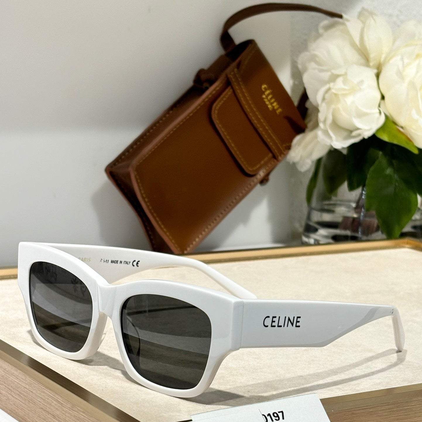 TRIOMPHE SUNGLASS CL40197 IN PINK ACETATE - Pink