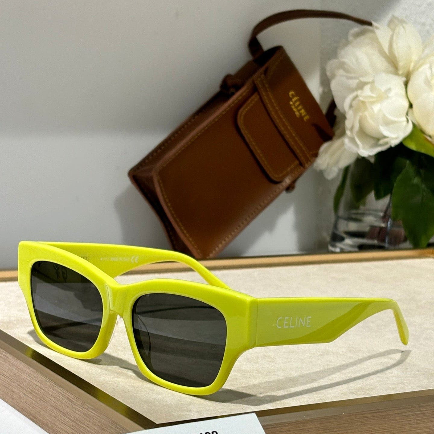 TRIOMPHE SUNGLASS CL40197 IN PINK ACETATE - Pink