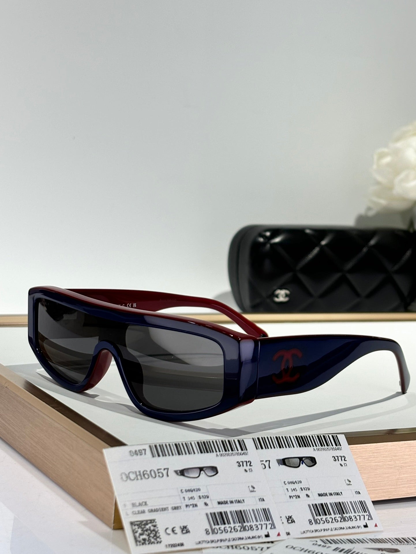 BUTTERFLY SUNGLASSES CH6057 IN ACETATE - Beige