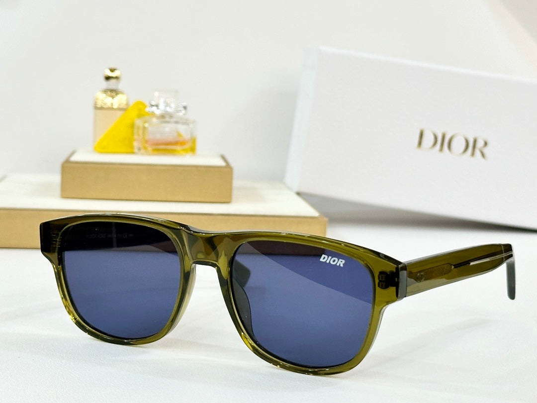 MONTAIGNE SUNGLASS DIORFLAG2 IN ACETATE - Blue Oblique Mask
