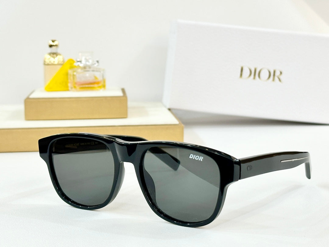 MONTAIGNE SUNGLASS DIORFLAG2 IN ACETATE - Blue Oblique Mask