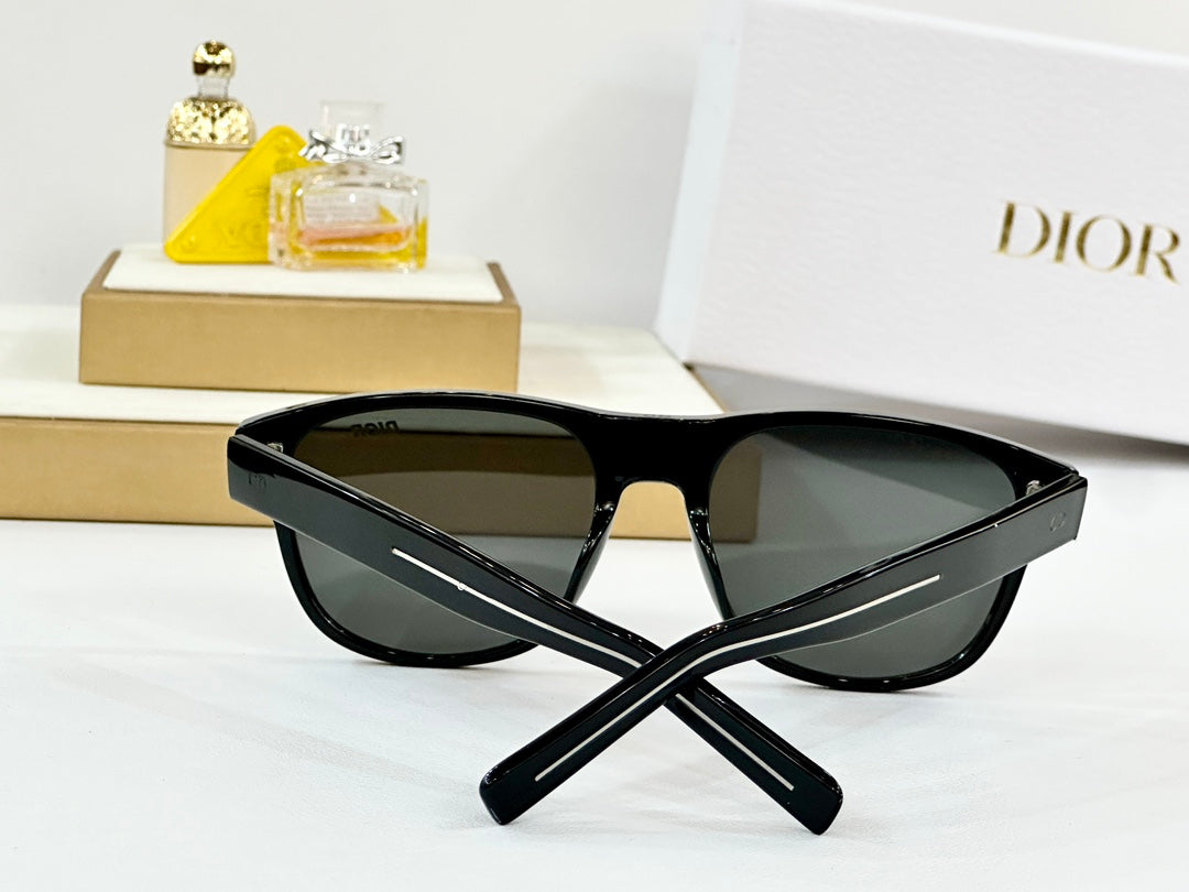 MONTAIGNE SUNGLASS DIORFLAG2 IN ACETATE - Blue Oblique Mask