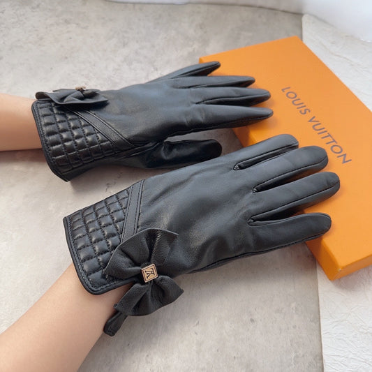 GLOVES IN BLACK LAMBSKIN 120197 - M