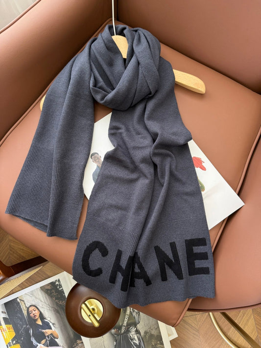 CHANEL ШАРФ 25S 170 СМ КАШЕМІР 943080