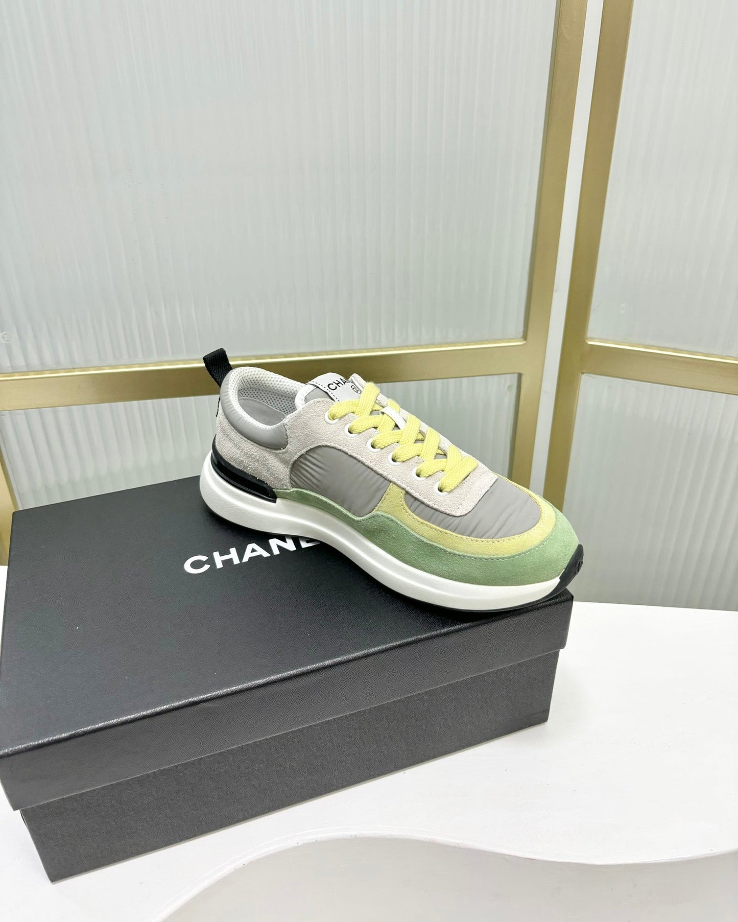SNEAKER IN MULTICOLOR SUEDE - 35