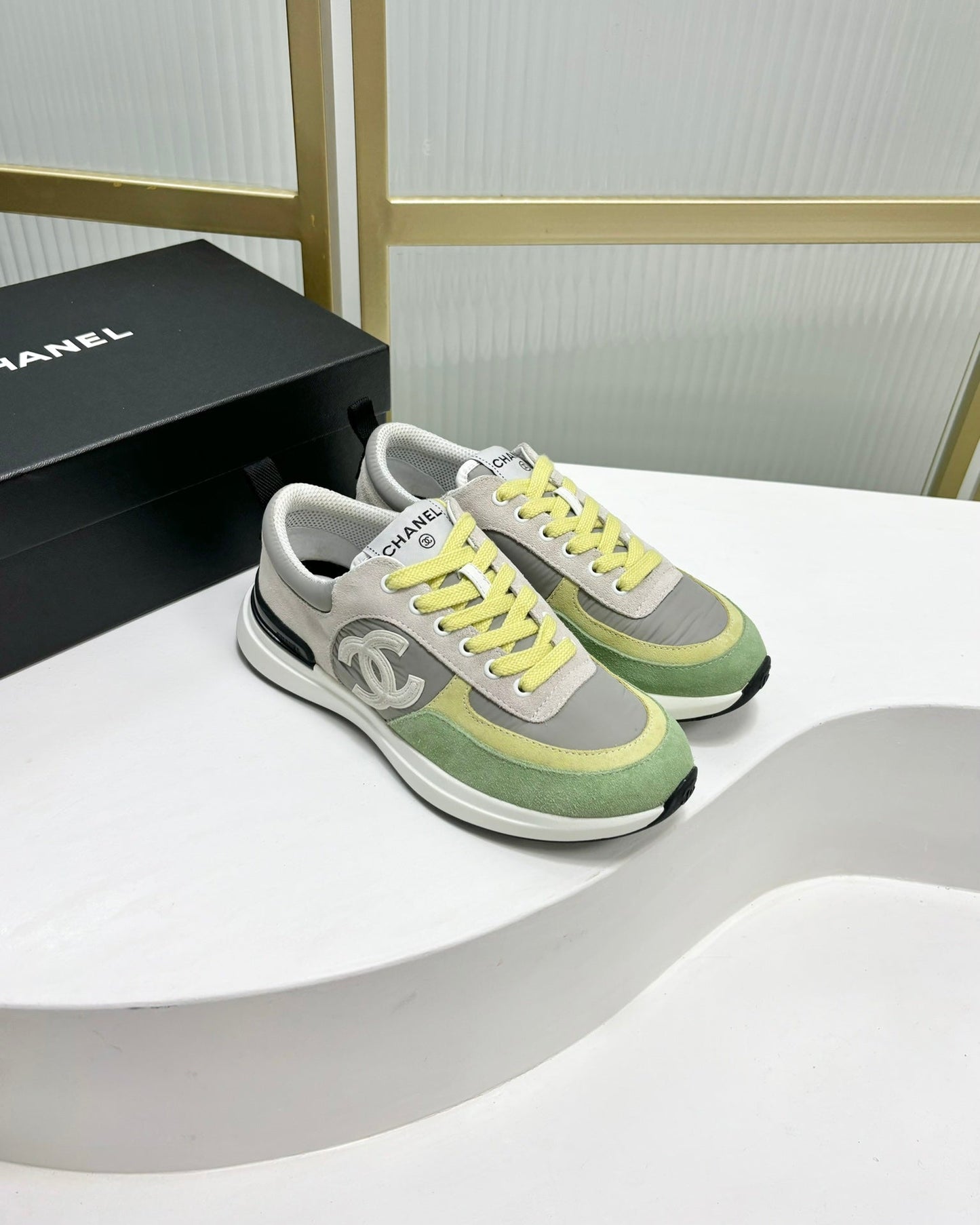 SNEAKER IN MULTICOLOR SUEDE - 35
