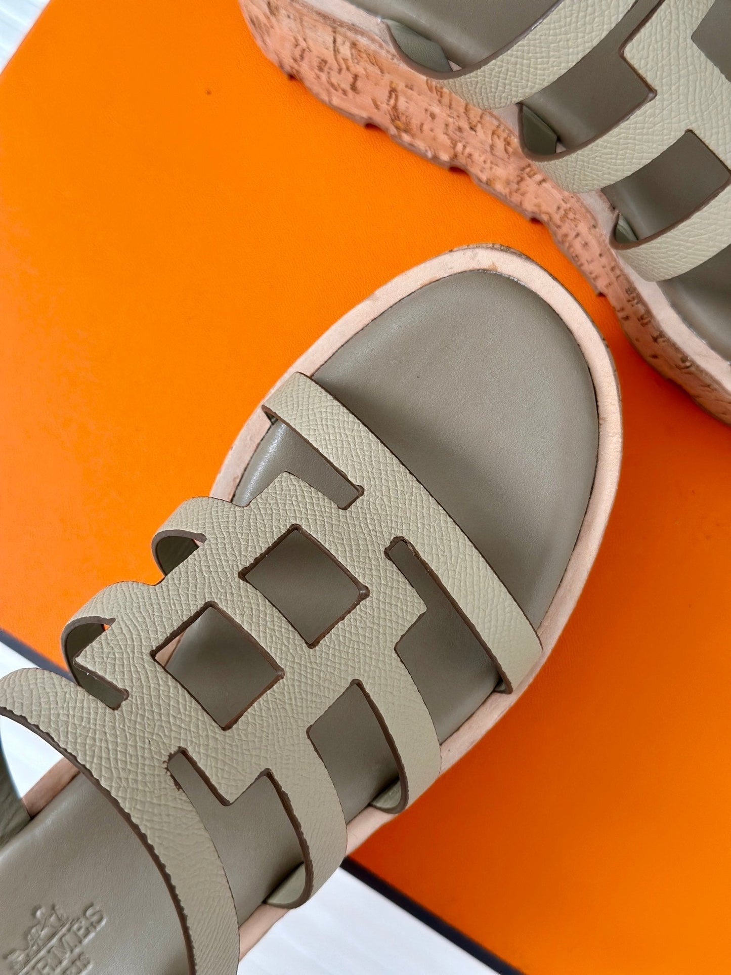 ISABELLA SANDAL TORTILLA CALFSKIN - 35