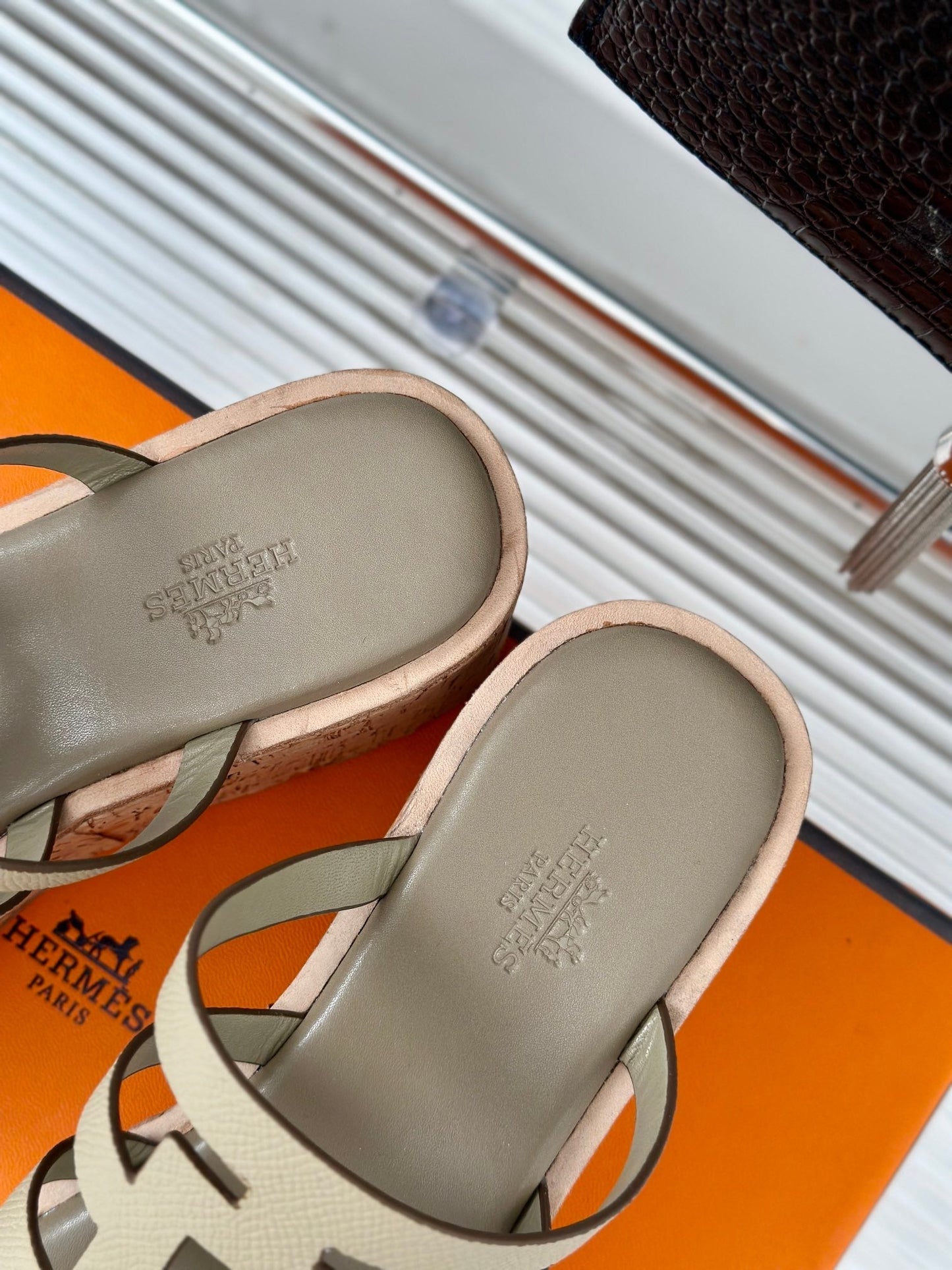 ISABELLA SANDAL TORTILLA CALFSKIN - 35