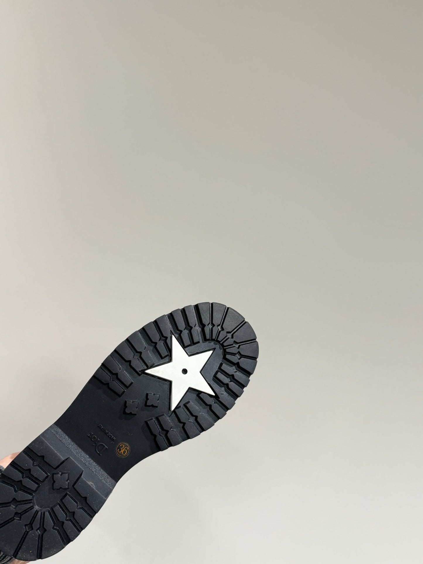 D-TOWN BOOTS IN BLACK PATENT CALFSKIN - 35