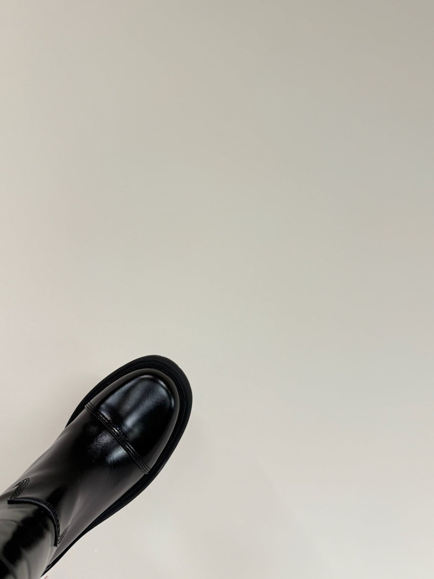D-TOWN BOOTS IN BLACK PATENT CALFSKIN - 35
