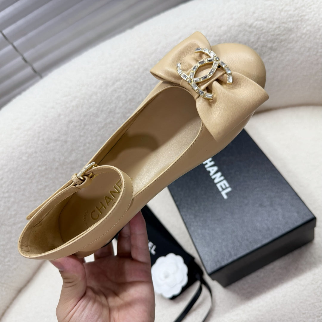 MARY JANE SHOES IN TORTILLA BROWN LAMBSKIN - 35