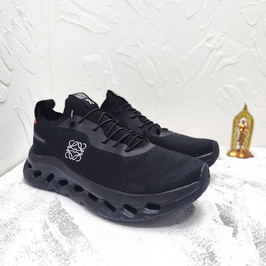 CLOUDTILT SNEAKER IN BLACK RECYCLED POLYESTER - 35