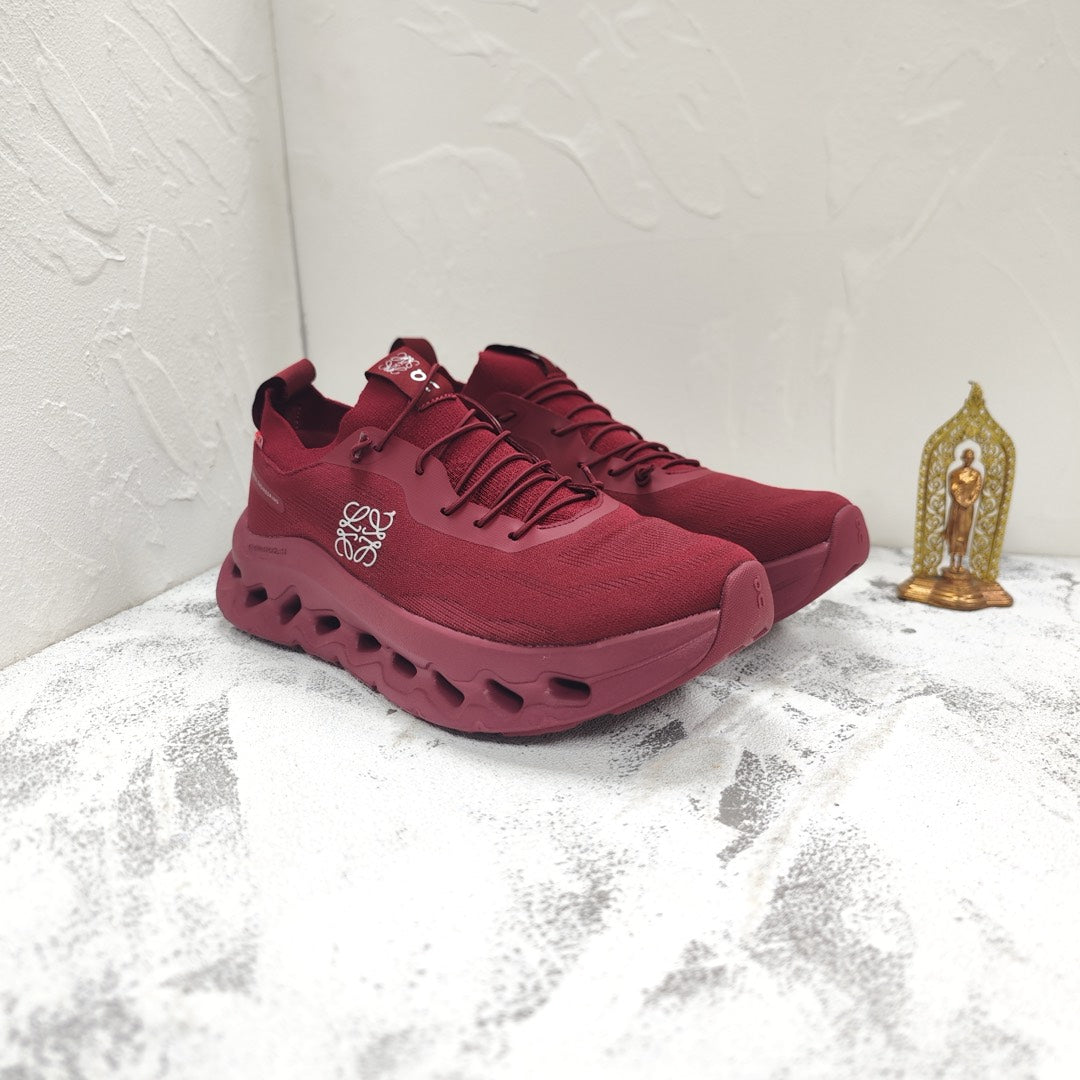 CLOUDTILT SNEAKER IN JAM RED RECYCLED POLYESTER - 35