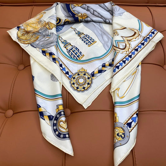 HERMES 25S SCARF 90 IN SILK 709686