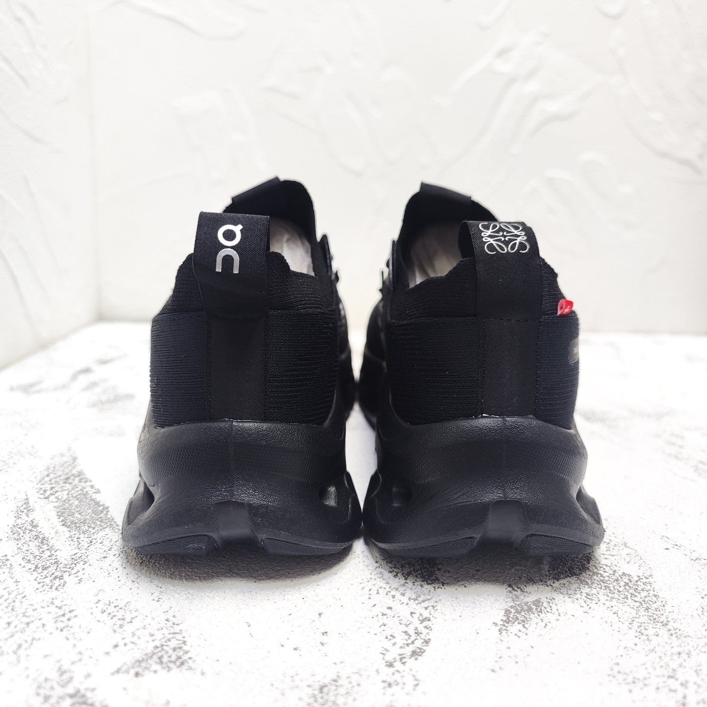 CLOUDTILT SNEAKER IN BLACK RECYCLED POLYESTER - 35