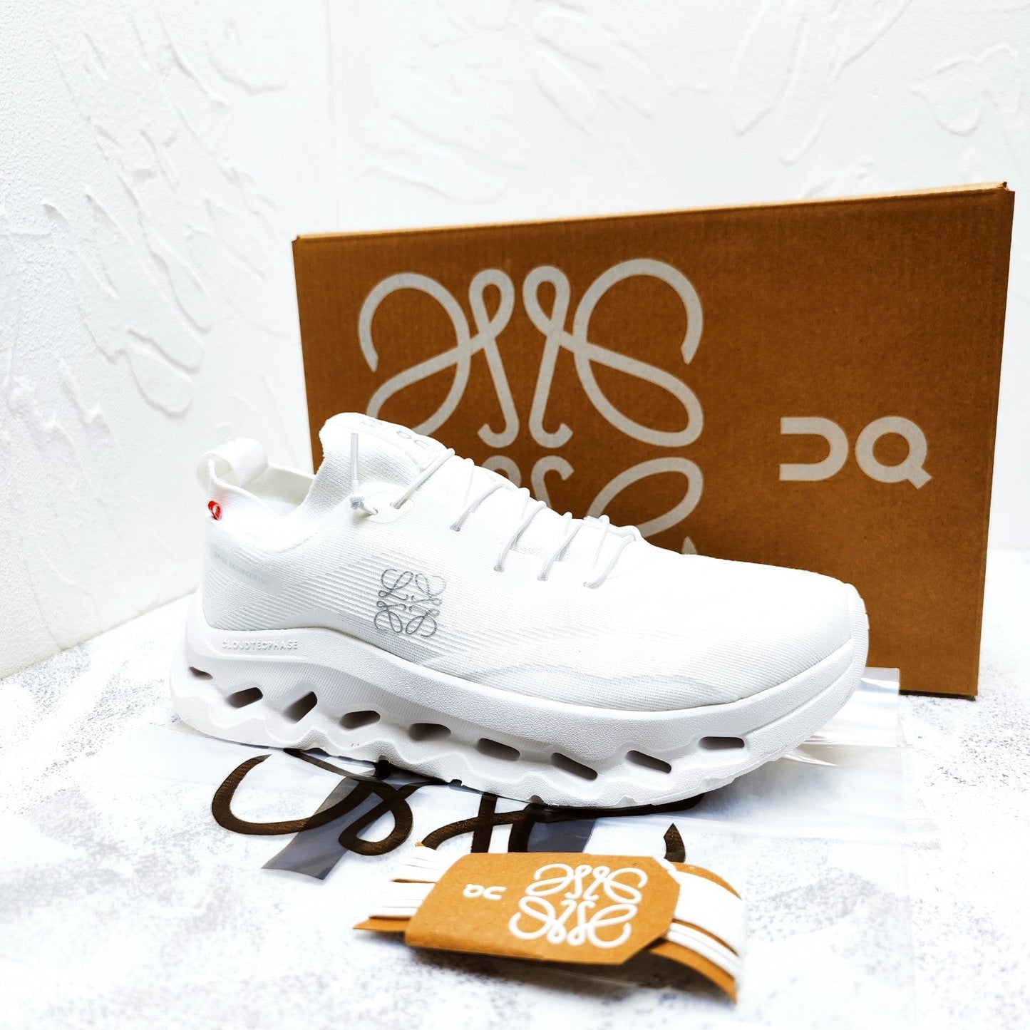 CLOUDTILT SNEAKER IN WHITE RECYCLED POLYESTER - 35
