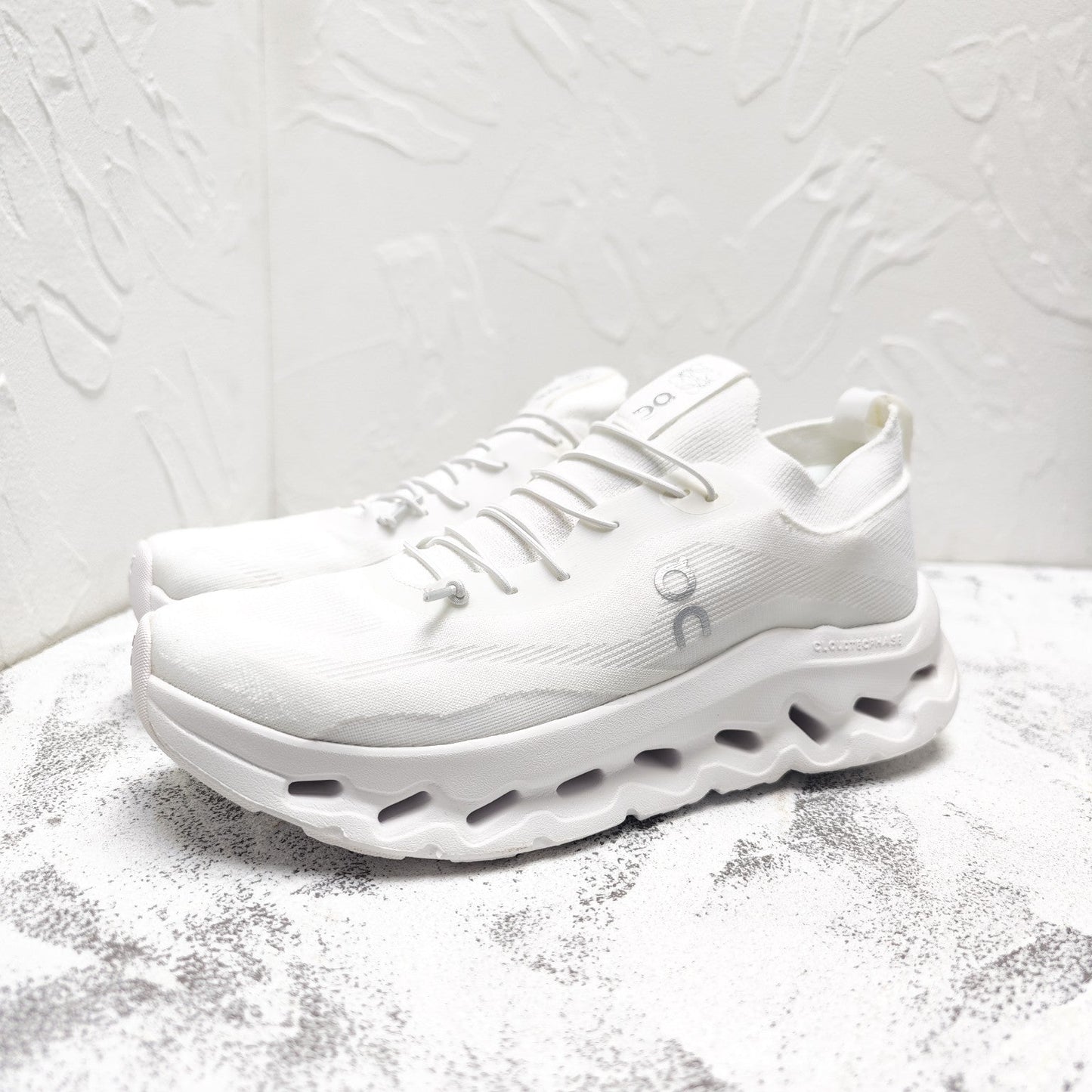 CLOUDTILT SNEAKER IN WHITE RECYCLED POLYESTER - 35
