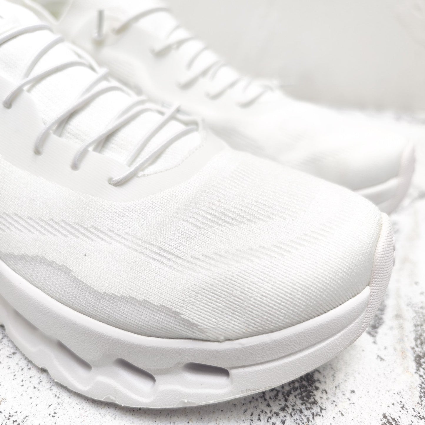 CLOUDTILT SNEAKER IN WHITE RECYCLED POLYESTER - 35