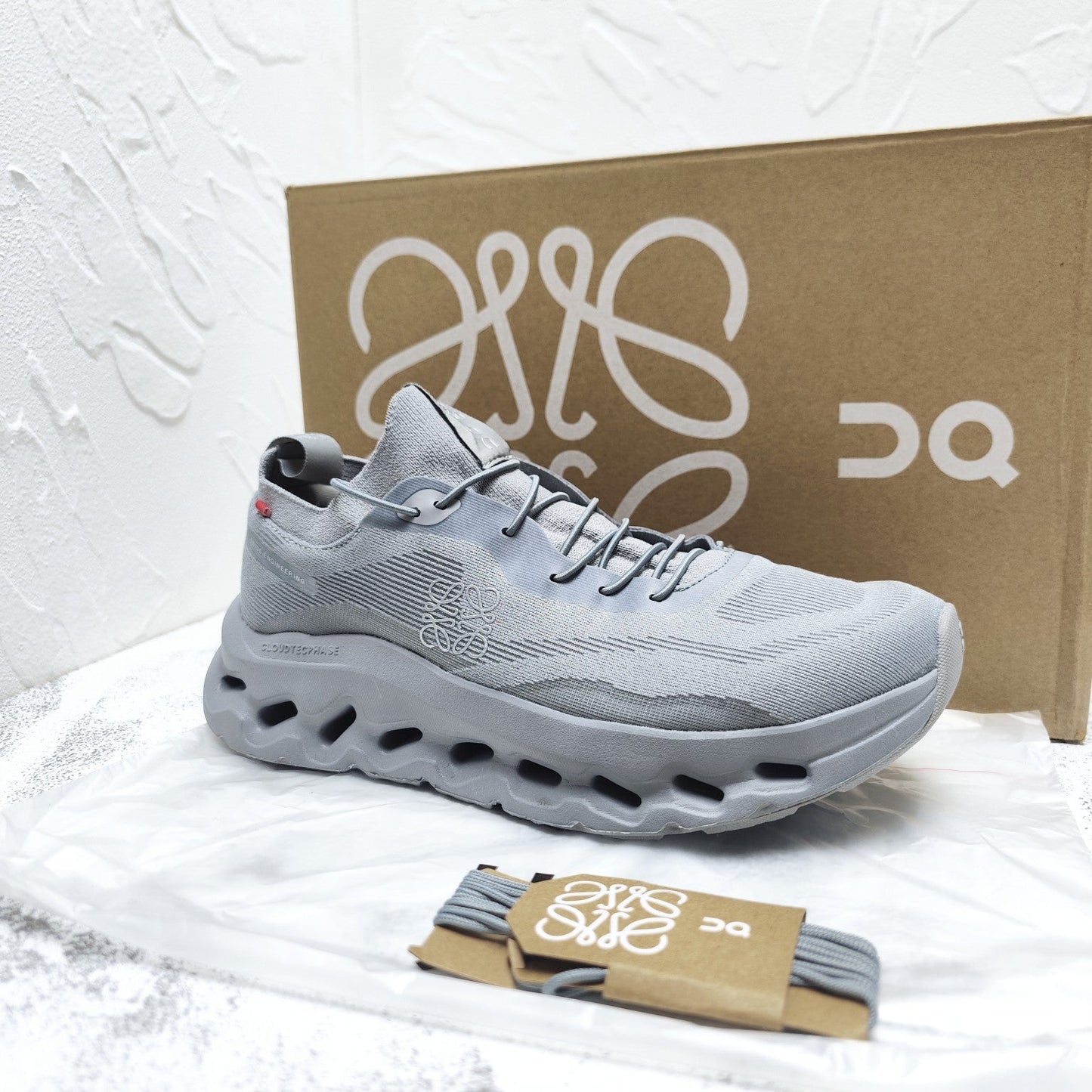 CLOUDTILT SNEAKER IN SHARK GRAY RECYCLED POLYESTER - 35