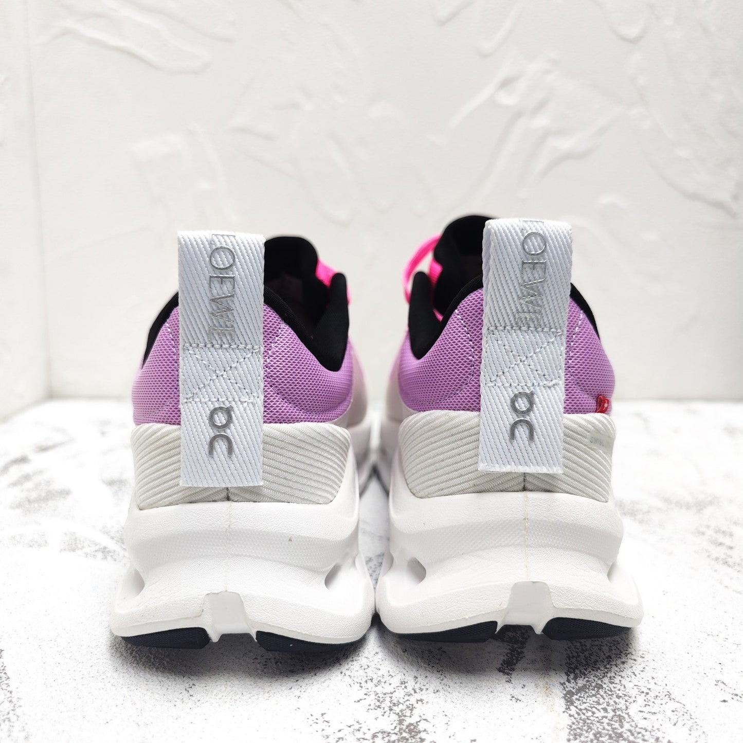 CLOUDTILT 2.0 SNEAKER BRIGHT PINK MIX PALE GRAY CALFSKIN AND BREATHABLE MESH - 35